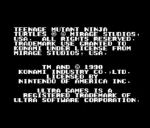Image n° 1 - titles : Teenage Mutant Ninja Turtles II - The Arcade Game